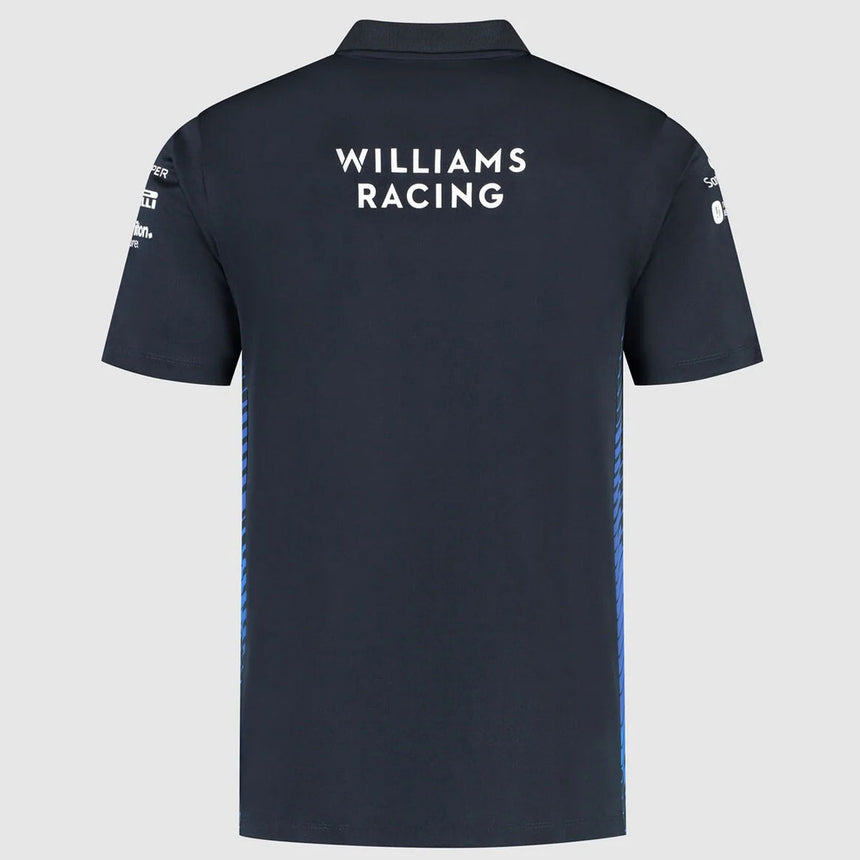 Williams Racing PUMA 2025 Men’s Team Polo – Navy Official F1 Teamwear