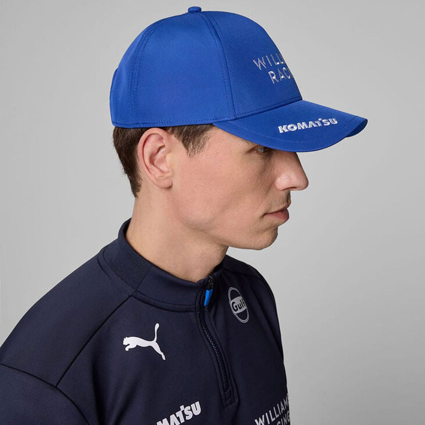 Williams Racing 2025 Carlos Sainz #55 Official Blue Driver Cap