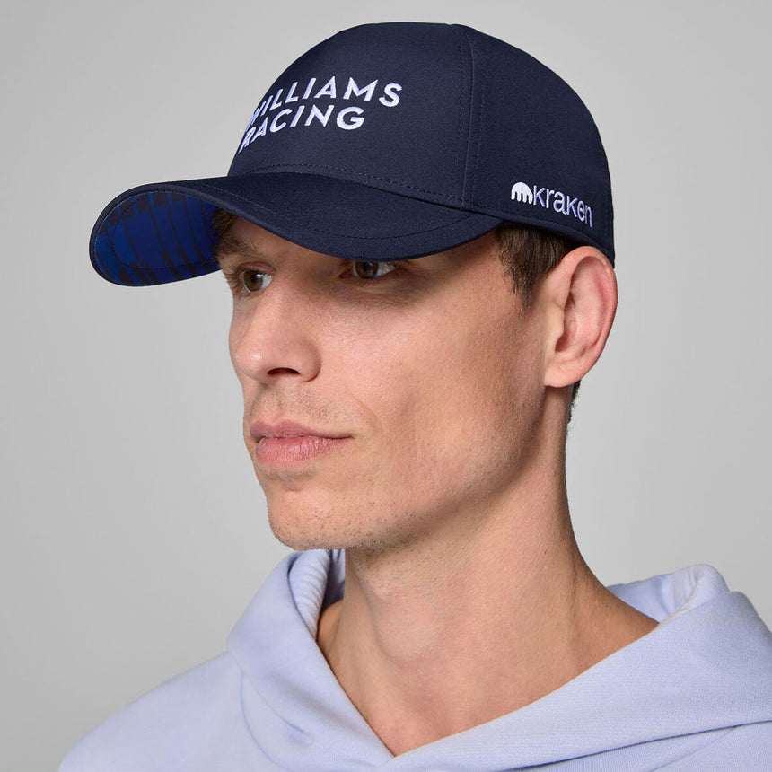 Williams Racing 2025 PUMA Team Cap – Official F1 Navy Snapback