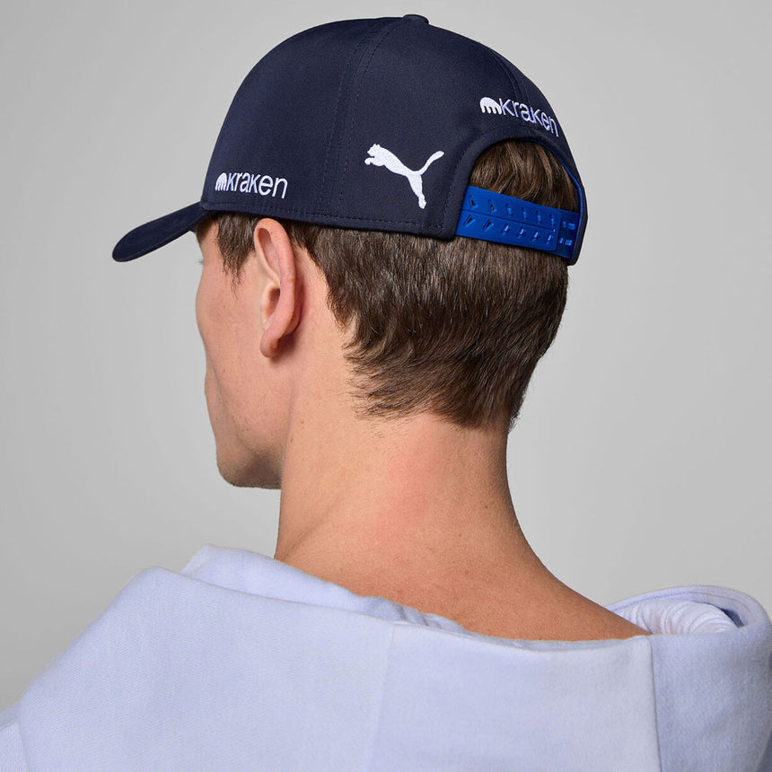 Williams Racing 2025 PUMA Team Cap – Official F1 Navy Snapback