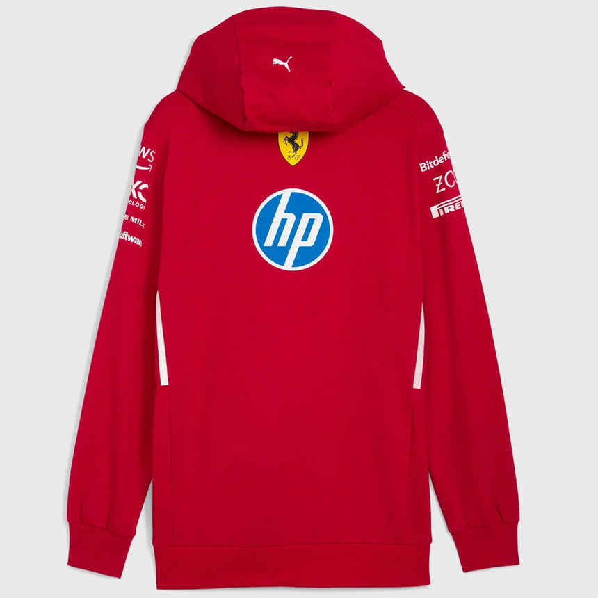 Scuderia Ferrari F1 Team Dark Cherry Red Hoodie Official PUMA Merch