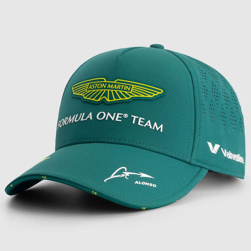 Aston Martin 2025 Fernando Alonso Driver Green Cap