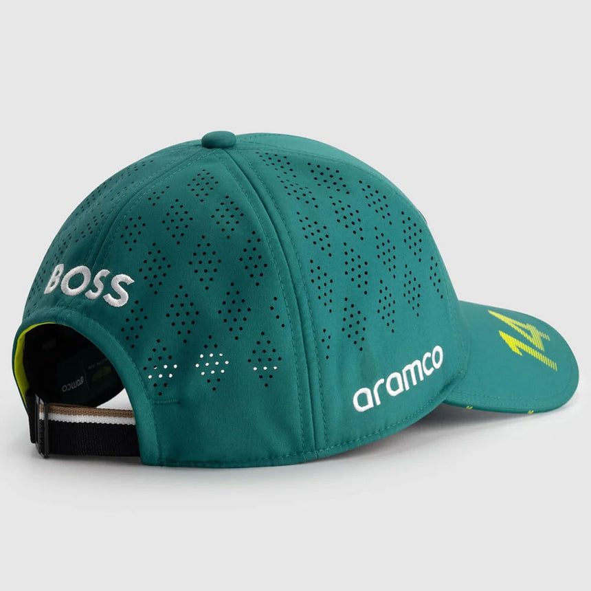 Aston Martin 2025 Fernando Alonso Driver Green Cap