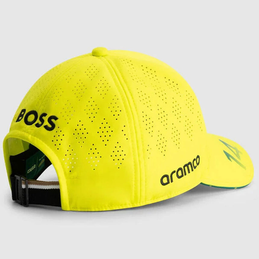 Aston Martin 2025 Fernando Alonso Driver Yellow Cap