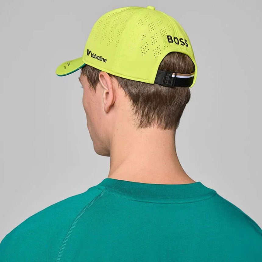 Aston Martin 2025 Fernando Alonso Driver Yellow Cap