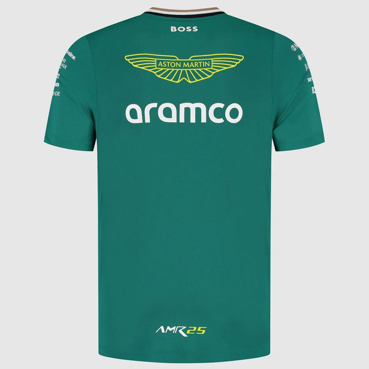Aston Martin F1 Team 2025 Men’s Green Team T‑Shirt