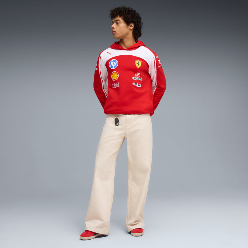 Scuderia Ferrari F1 Team PUMA 2026 Official Licenced Red Driver Hoodie