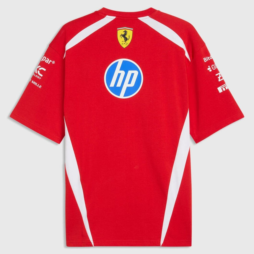 Scuderia Ferrari F1 Team PUMA 2026 Official License Red Driver Tee Shirt