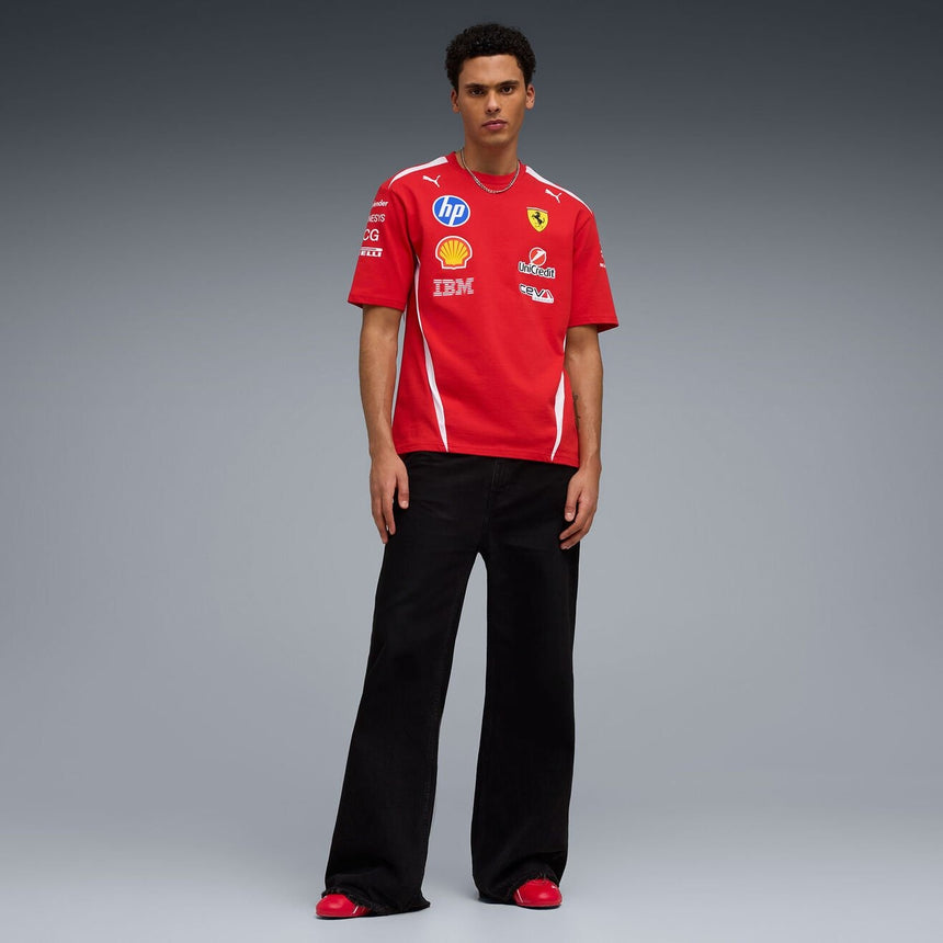 Scuderia Ferrari F1 Team PUMA 2026 Official License Red Driver Tee Shirt