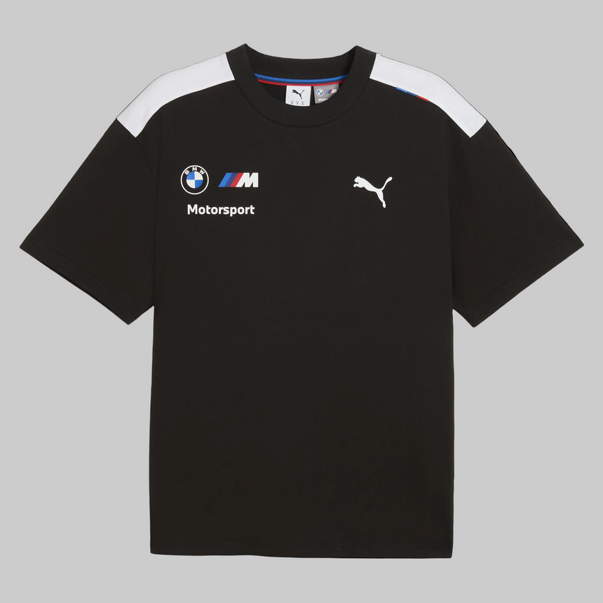 BMW Motorsport M Sport PUMA 2026 Black Official Licensed Drivers Tee Shirt