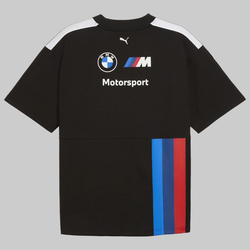 BMW Motorsport M Sport PUMA 2026 Black Official Licensed Drivers Tee Shirt