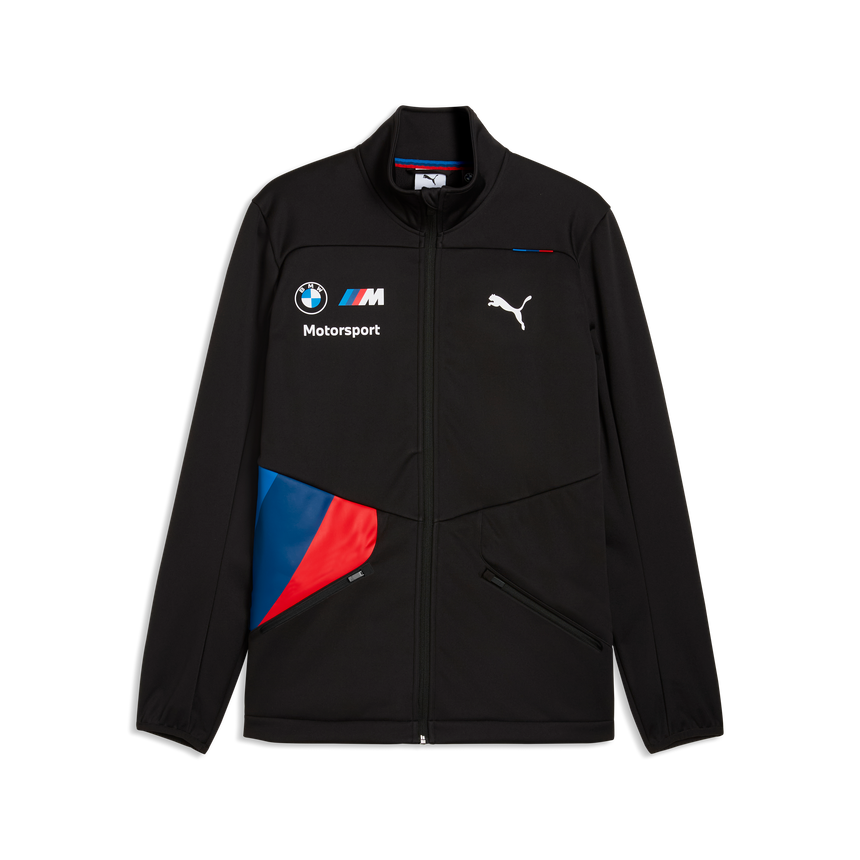 BMW Motorsport PUMA 2026 Black Official WEC Le Mans Softshell Team Jacket