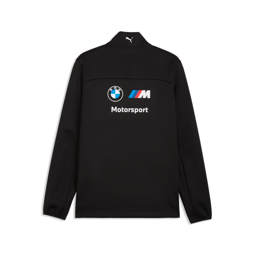 BMW Motorsport PUMA 2026 Black Official WEC Le Mans Softshell Team Jacket