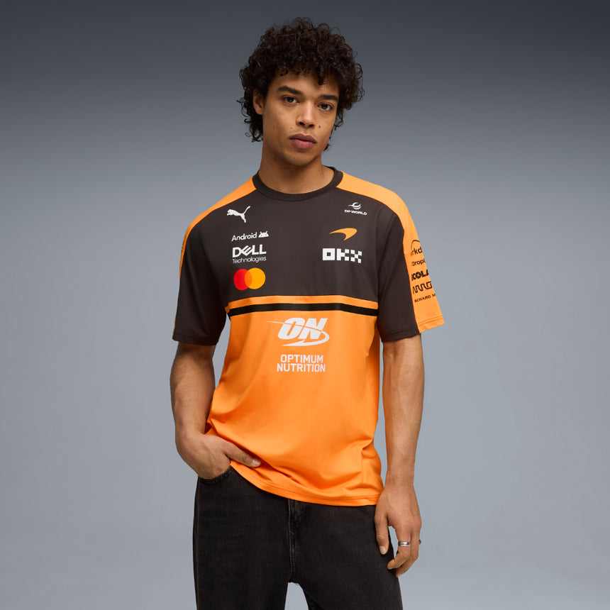 Mclaren F1 Team PUMA 2026 Official Licensed Papaya Driver Tee Shirt