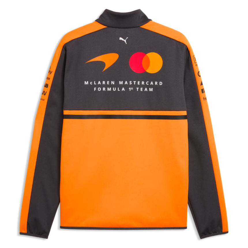 Mclaren F1 Team PUMA 2026 Official Licensed Papaya Driver Softshell Jacket