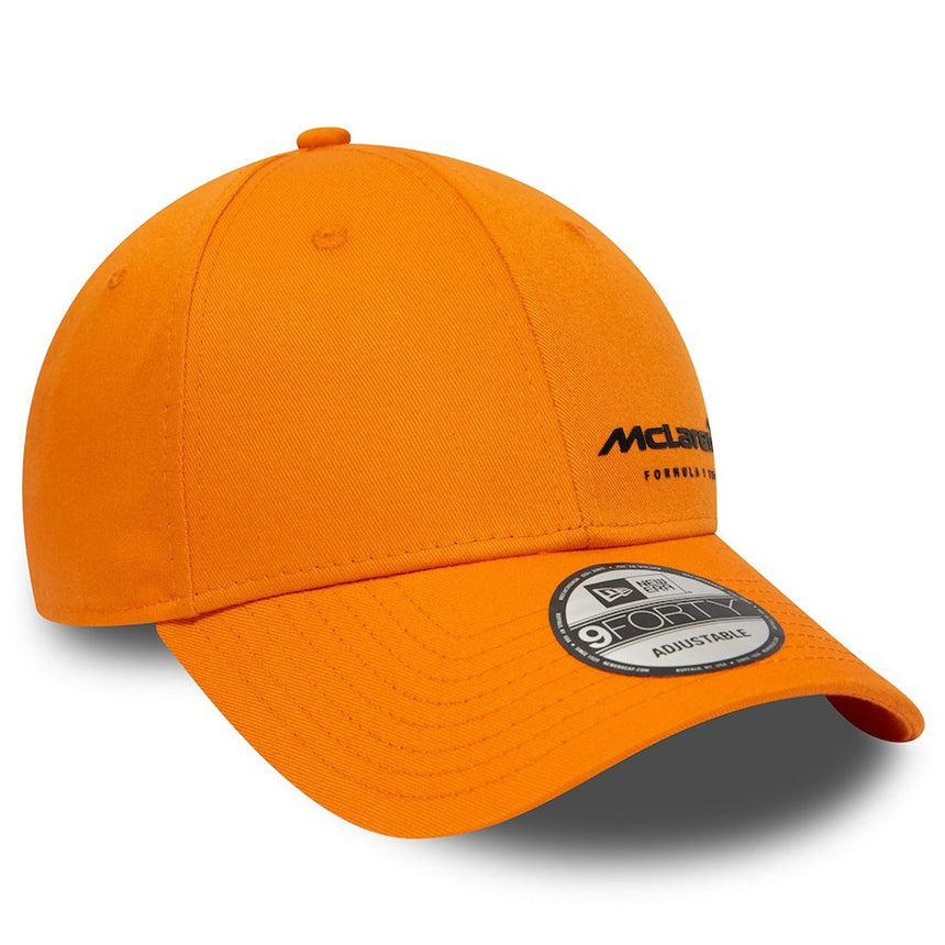 McLaren F1 Side Logo Papaya Orange New Era Snap Back Team Cap