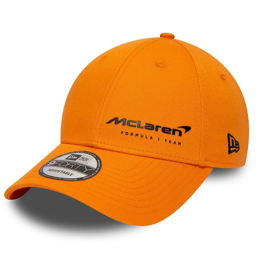 McLaren F1 Side Logo Papaya Orange New Era Snap Back Team Cap