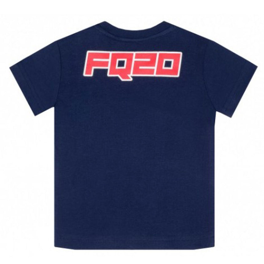 Fabio Quartararo Moto GP #20 Navy Blue Large Logo Baby T-Shirt