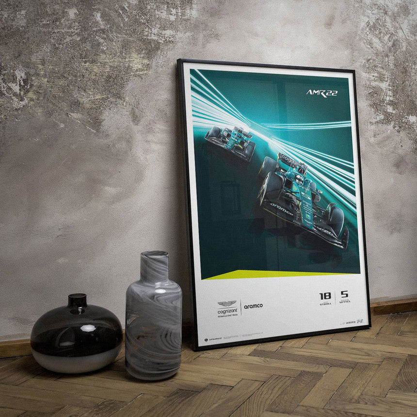 Automobilist Aston Martin F1 Team Season 2022 Poster