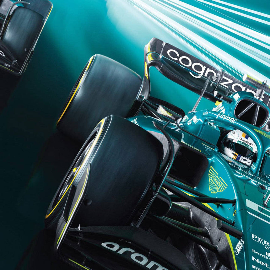 Automobilist Aston Martin F1 Team Season 2022 Poster