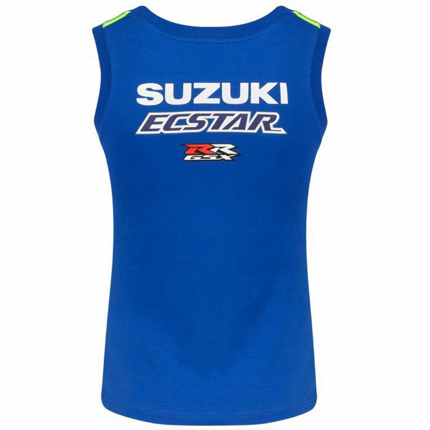 Susuki Ecstar Ladies Blue/Neon Green Vest