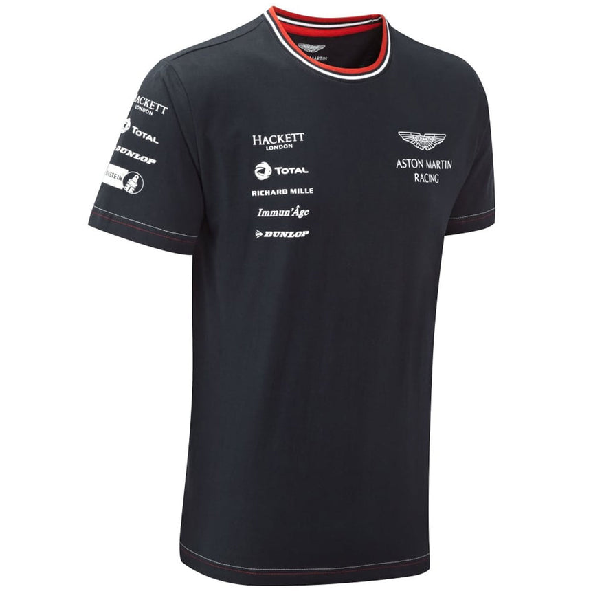 Aston Martin Official AMR Racing Navy Blue Team T-Shirt