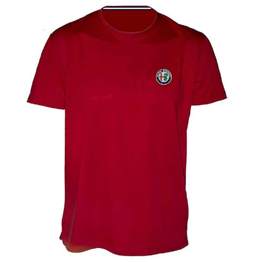 Alfa Romeo F1 Team Logo T-Shirt - Red Men's Casual Wear