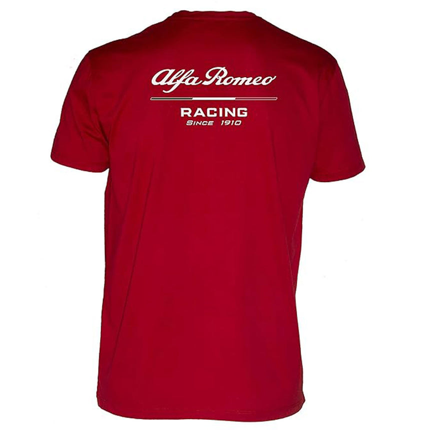 Alfa Romeo F1 Team Logo T-Shirt - Red Men's Casual Wear