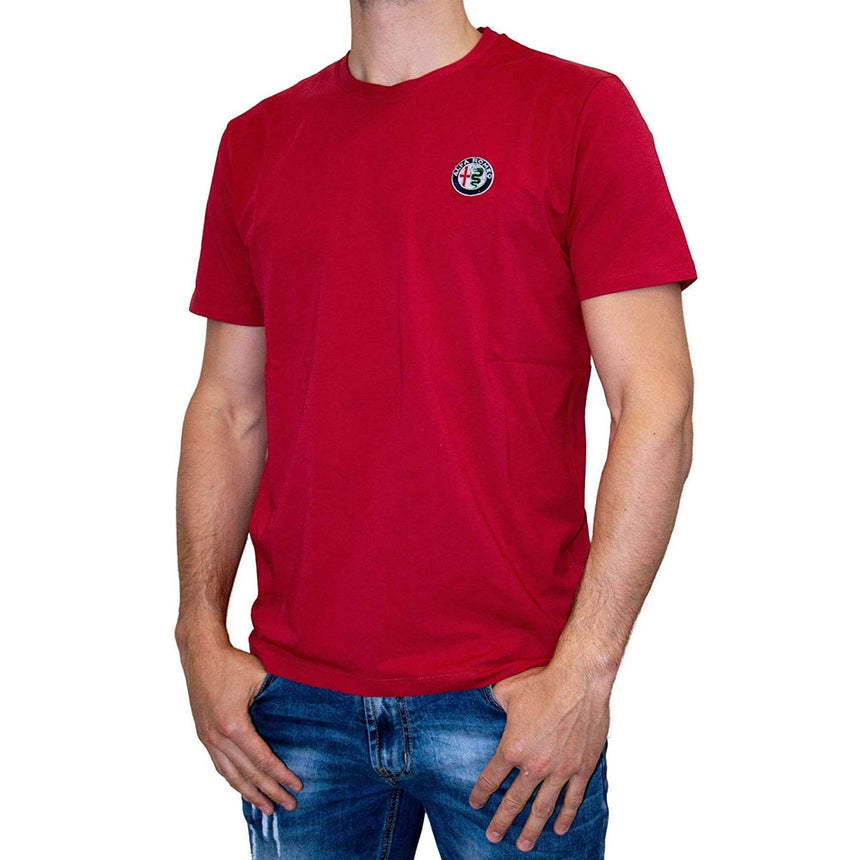 Alfa Romeo F1 Team Logo T-Shirt - Red Men's Casual Wear