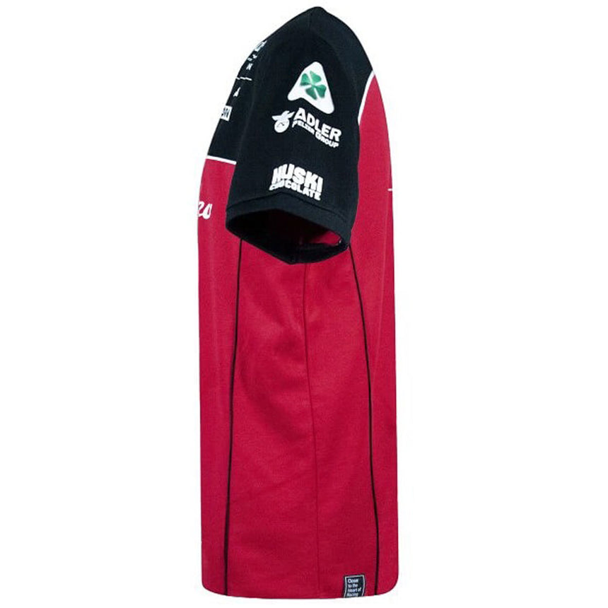 Alfa Romeo Racing Official F1 Red/Black Technical Team T-Shirt