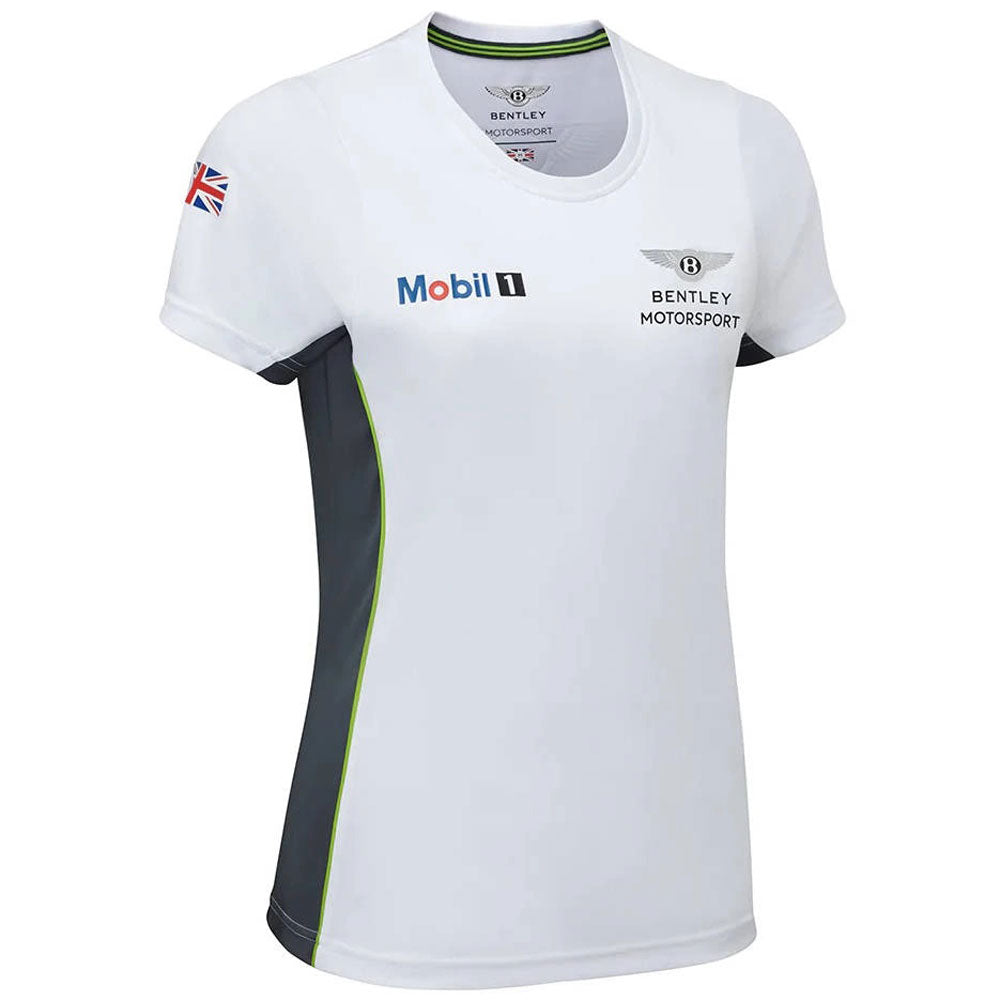 Bentley Motorsport Ladies White Driver T-Shirt