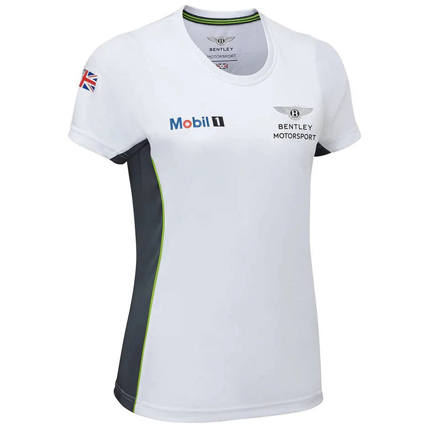 Bentley Motorsport Ladies White Driver T-Shirt