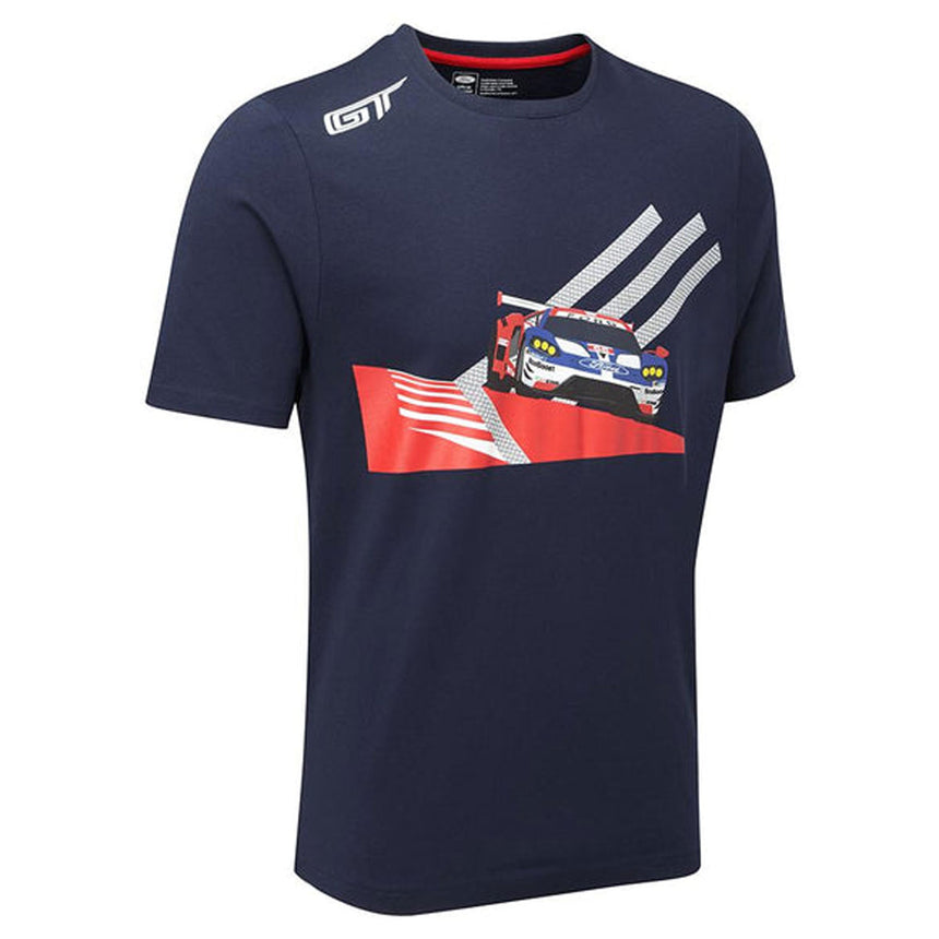 Ford GT Motorsport Navy Blue Car Tee Shirt