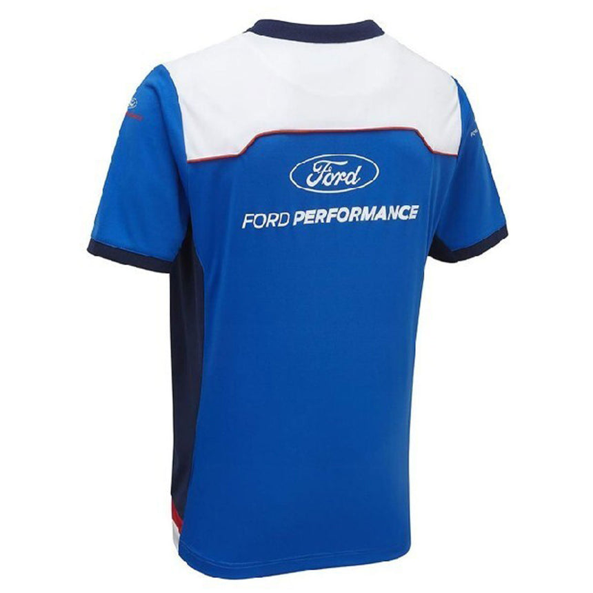 Ford Performance GT Chip Ganassi Racing Team Team Poloshirt | Light Blue/White/Red