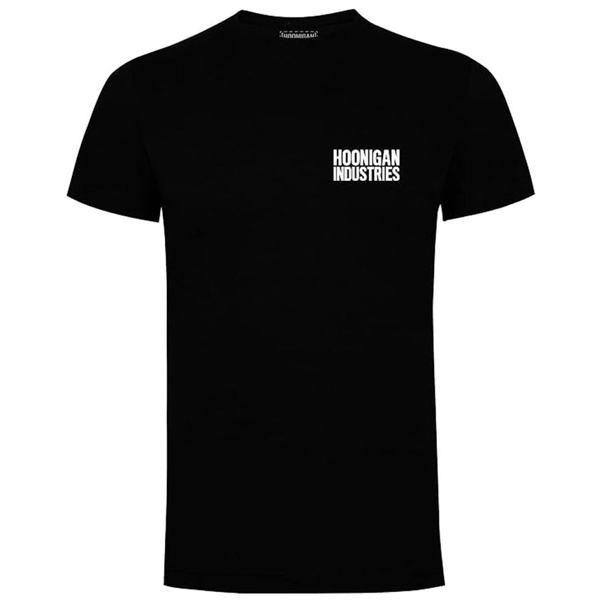 Hoonigan Industries Print Black Tee Shirt