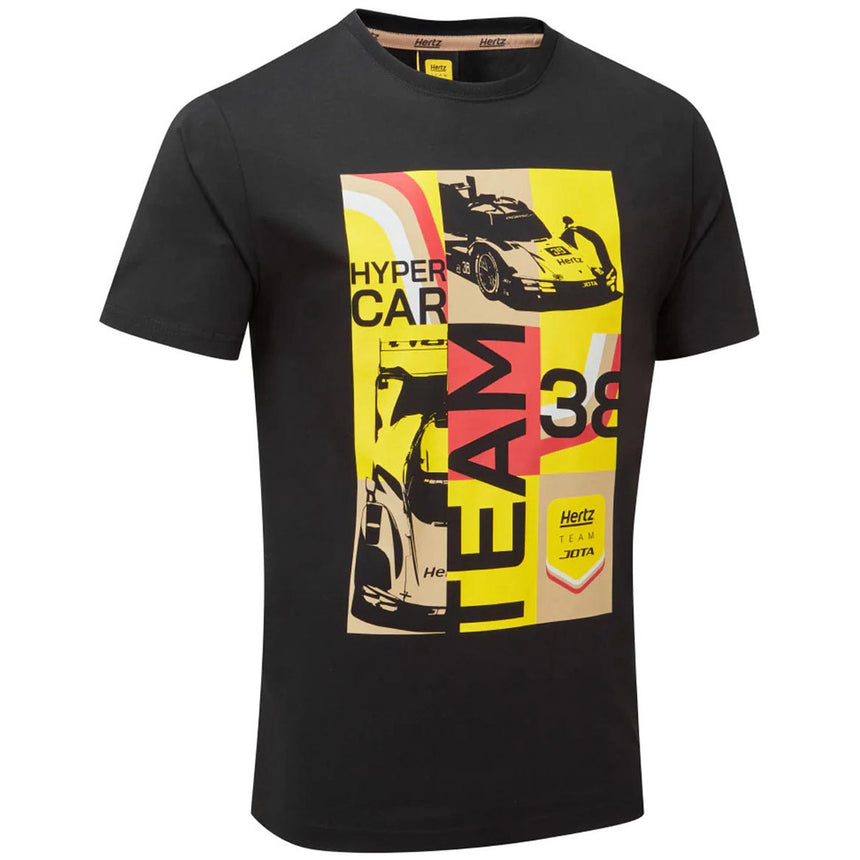 Hertz Team Jota Official Fanwear Black Graphic Tee Shirt