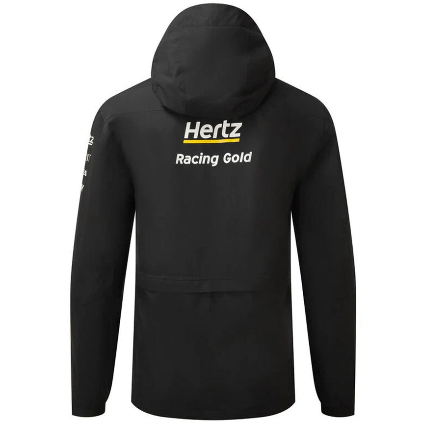 Hertz Team Jota Official Black Team Waterproof Rain Coat Jacket
