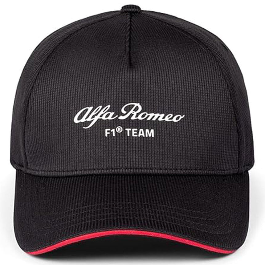Alfa Romeo F1 Team Official Team Cap Curved Brim Kids (Black)