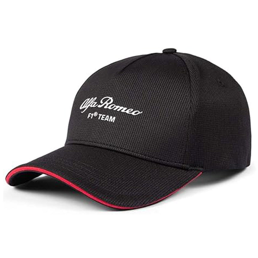 Alfa Romeo F1 Team Official Team Cap Curved Brim Kids (Black)