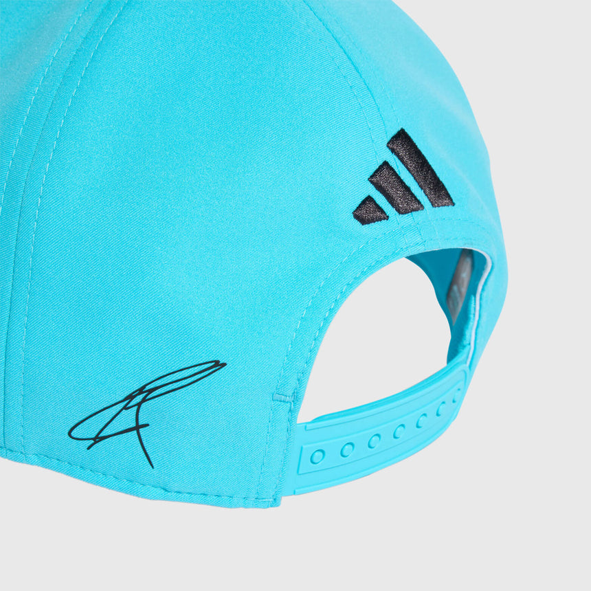 Mercedes AMG Petronas F1 Team #63 George Russell Blue Adidas Baseball Cap