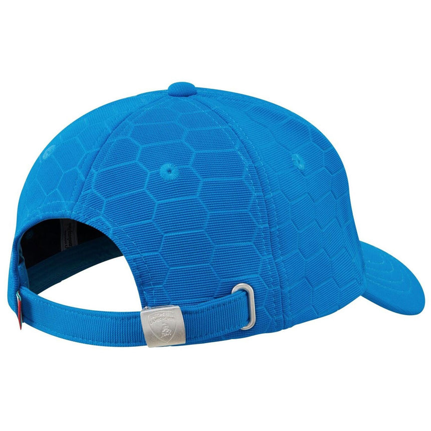 Lamborghini Squadra Corse Honeycomb Pattern Team Travel Cap (Blue)