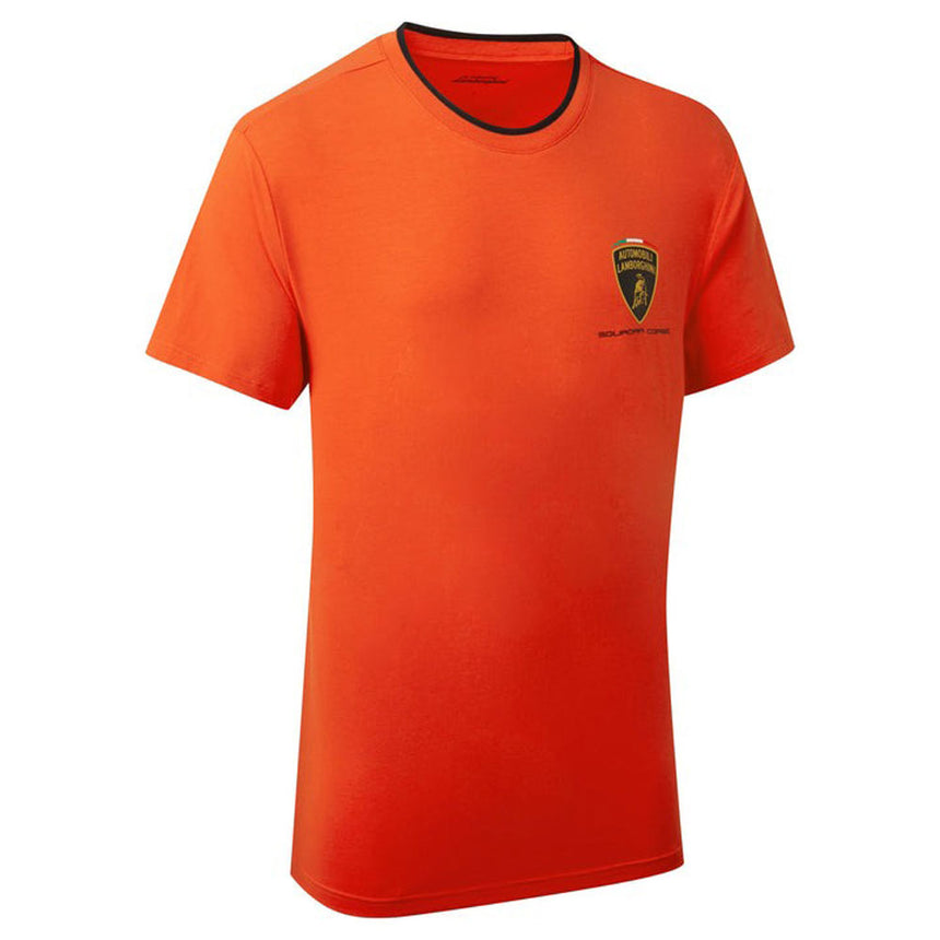 Lamborghini Squadra Corse Travel T-shirt Orange