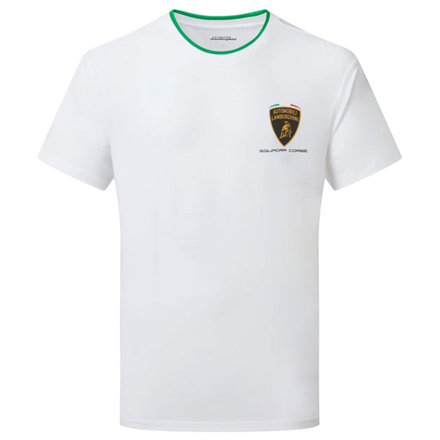 Lamborghini Squadra Corse Travel T-shirt White