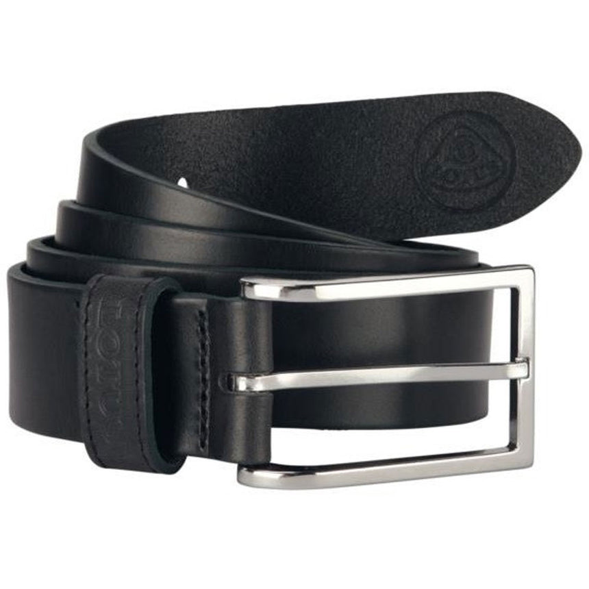 Lotus Officially Licenced Black Leather Green Edged With Lotus Detailing Belt