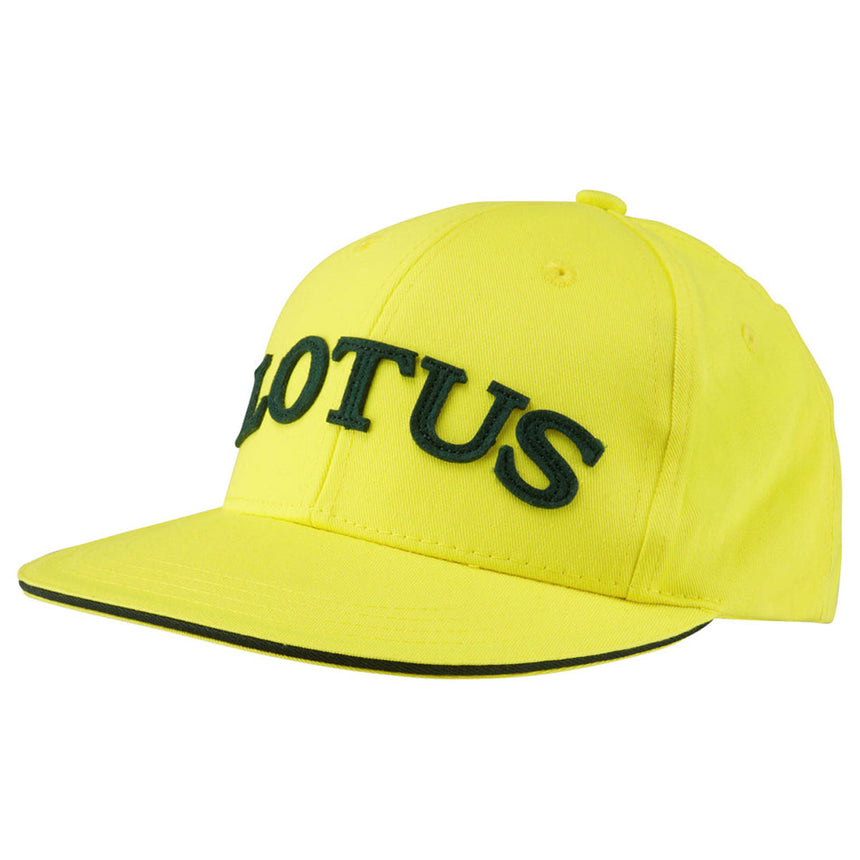 Lotus Kids Yellow Adjustable Size Flat Peak Cap