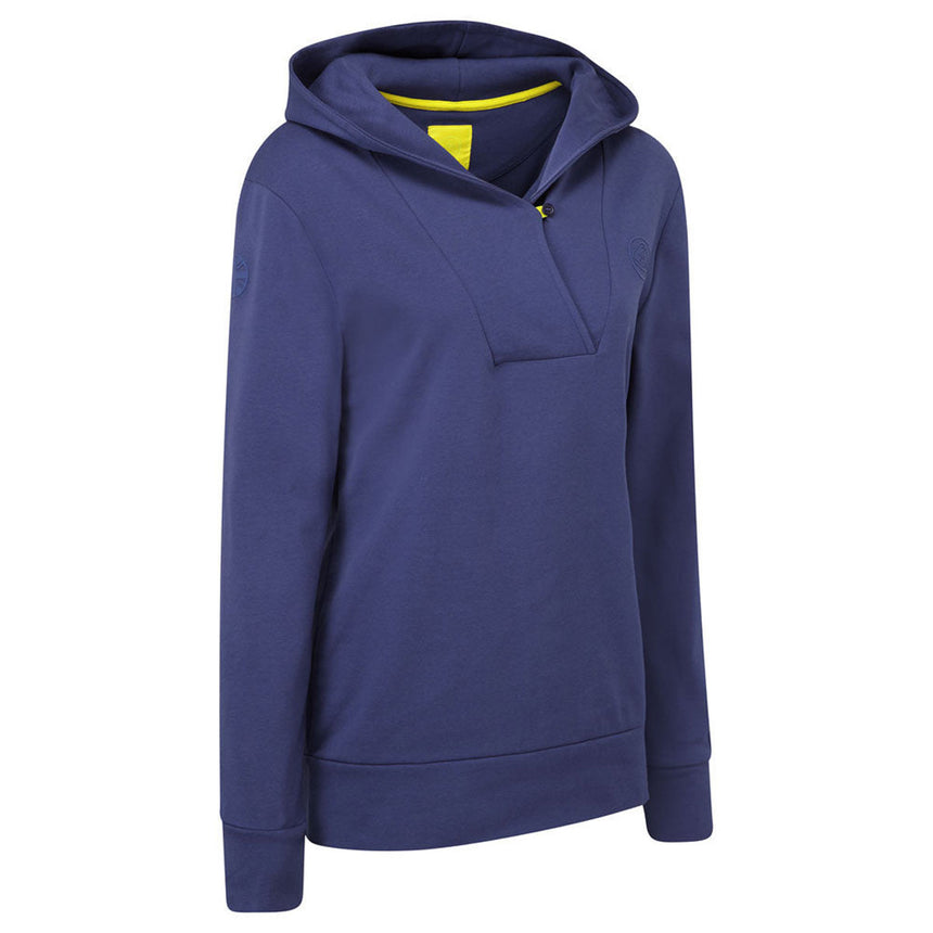 Lotus Ladies Royal Blue Hooded Sweat Shirt