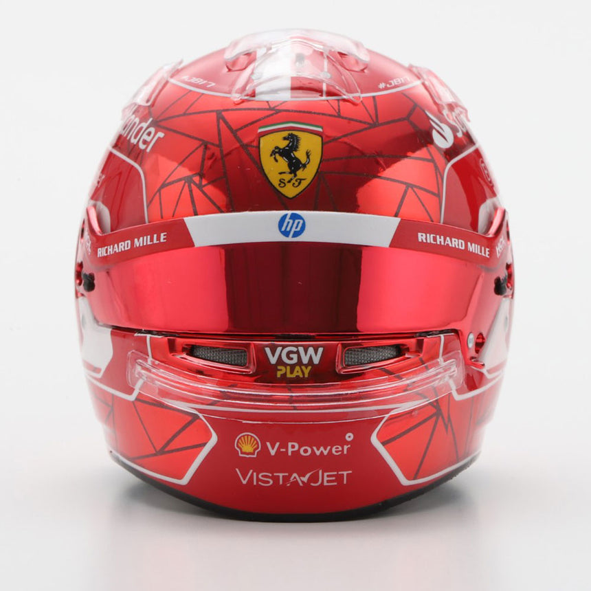 Looksmart 1:5 Scale 2024 Singapore GP Charles Leclerc Mini Helmet