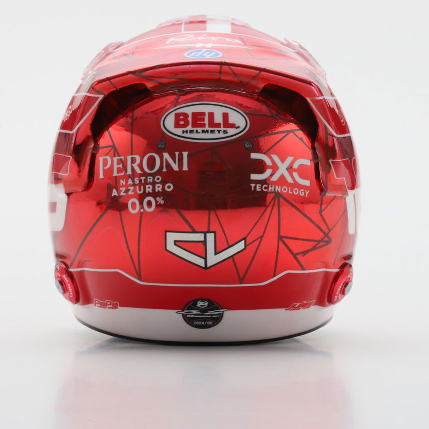 Looksmart 1:5 Scale 2024 Singapore GP Charles Leclerc Mini Helmet