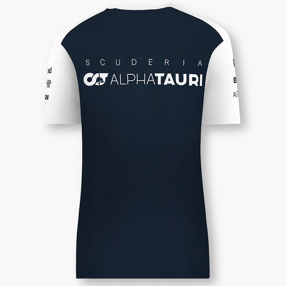 Scuderia Alpha Tauri Formula 1 Ladies White/Navy Team Tee Shirt