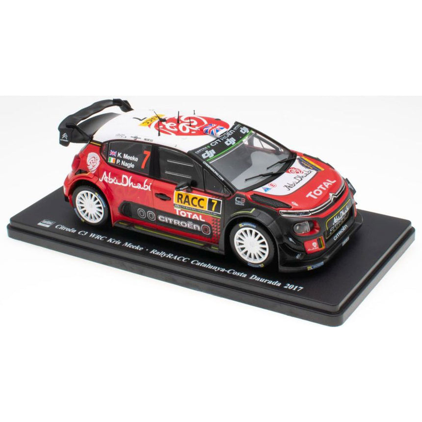 Citroen C3 WRC - Kris Meeke - RallyRACC Catalunga-Costa Daurada 2017 1:24 Scale
